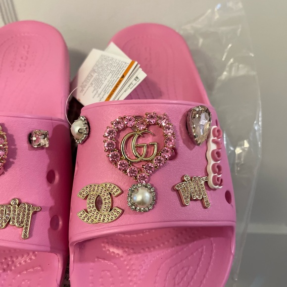 Crocs Custom Slides*NEW* - Picture 2 of 5